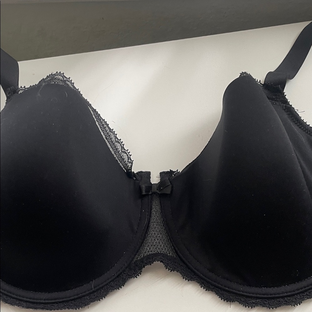 Chantelle Black Lace Accent Bra